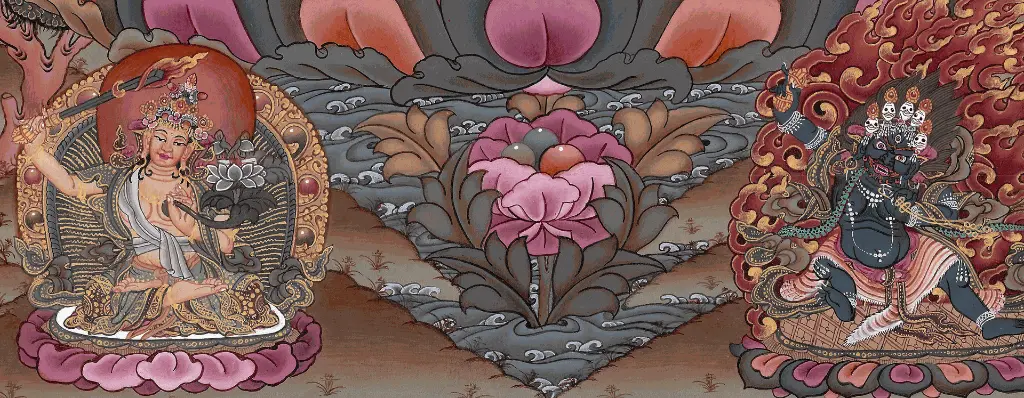 Masterpiece Four Armed Chenrezik Thangka