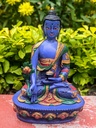Resin Painted Medicine Buddha