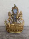 Crystal White Tara Statue