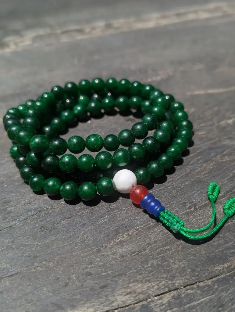 Jade Om Ah Hung Mala