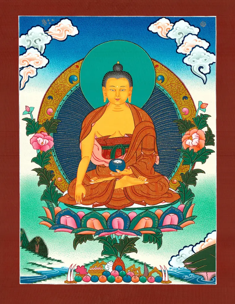 Shakyamuni Buddha Thangka