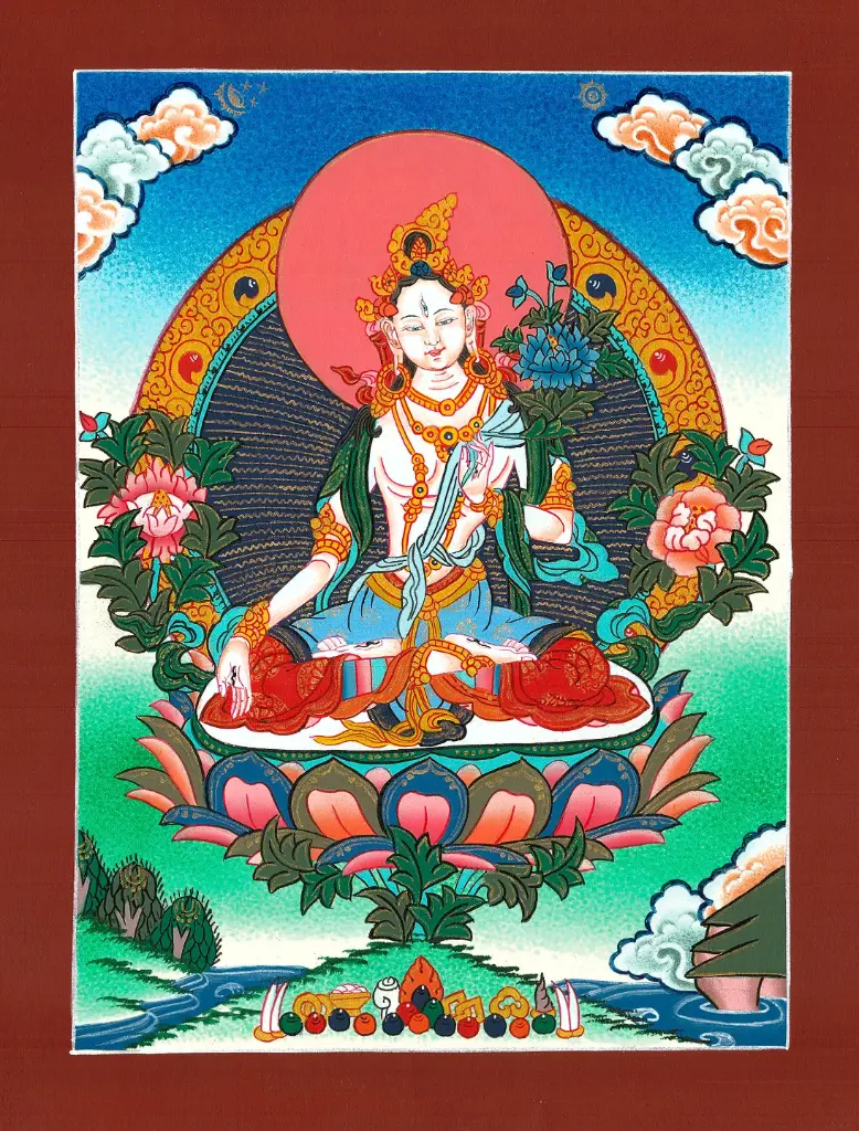 White Tara Thangka