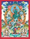 Green Tara Thangka