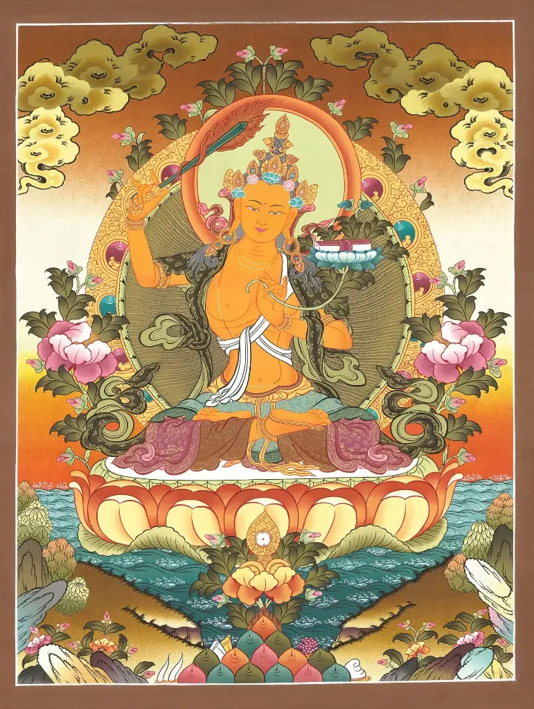 Manjushri Thangka