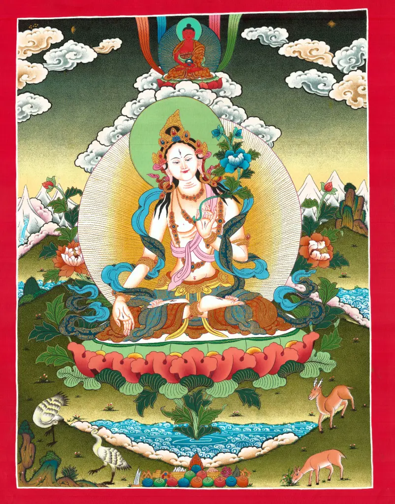 White Tara Thangka