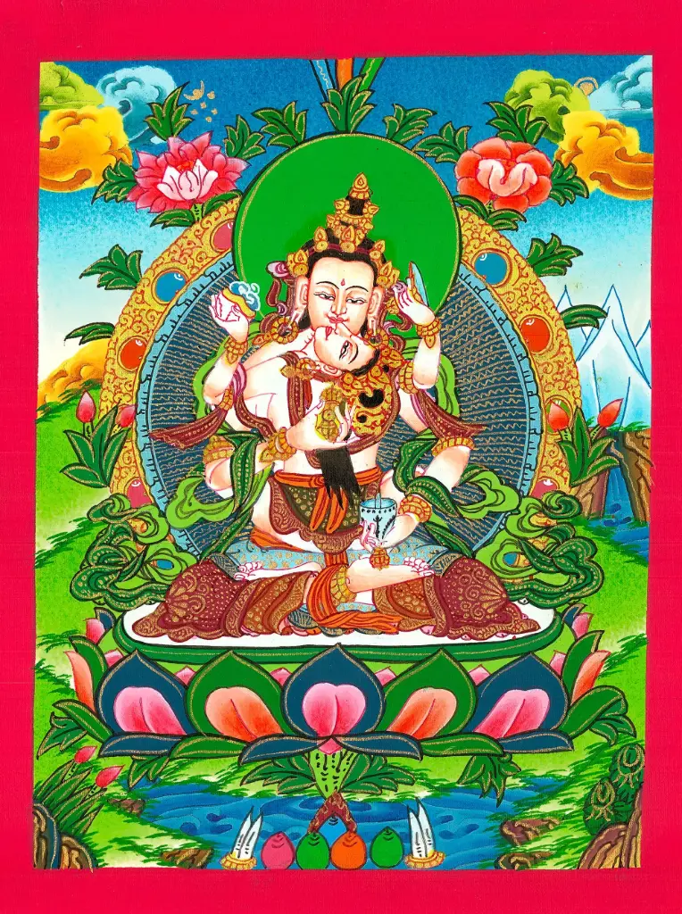 Small Vajrasattva Thangka