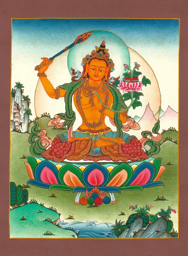 Manjushri Thangka