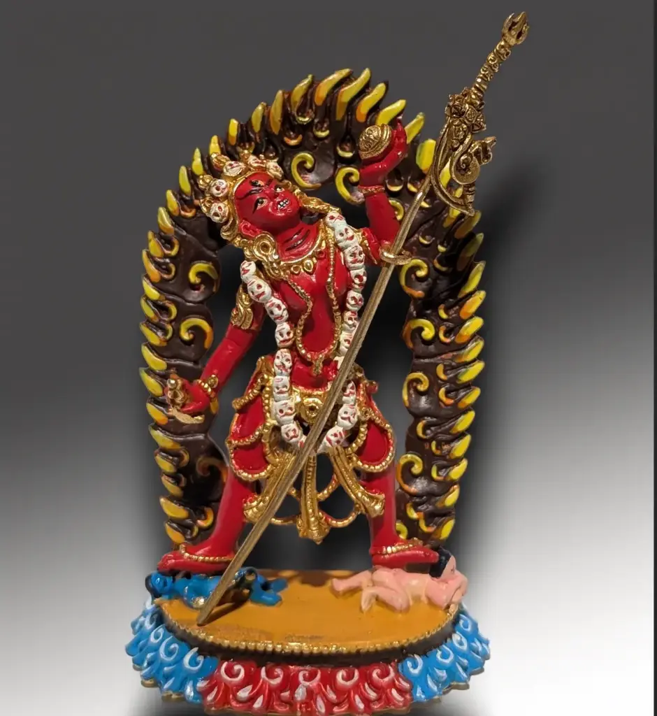 Small Handpainted Vajrayogini Statue