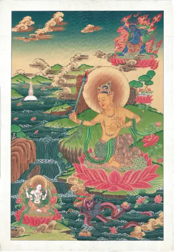 [4412] Manjushri Thangka