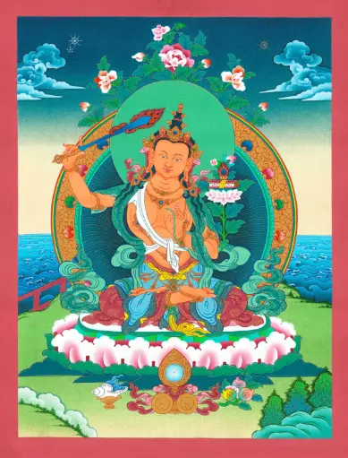 [1011] Manjushri Thangka