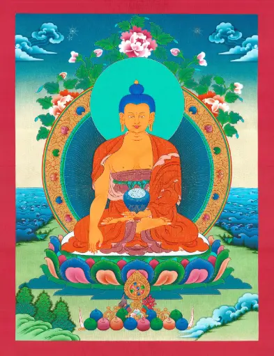 [1012] Shakyamuni Buddha Thangka