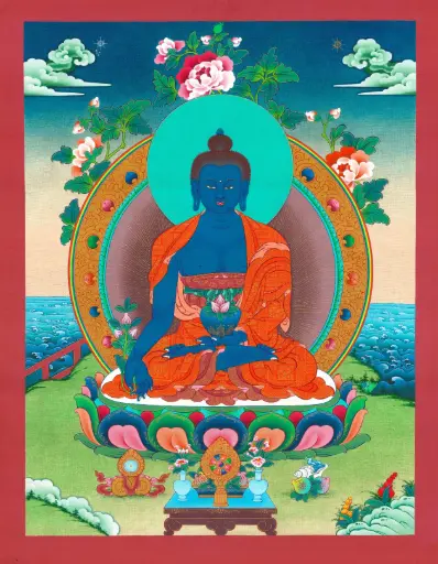 [1014] Medicine Buddha Thangka