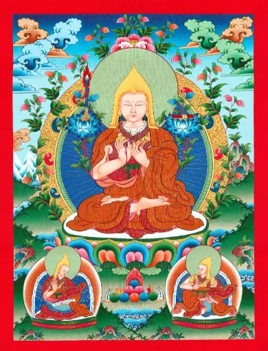 [1015] Je Tsongkapa Thangka