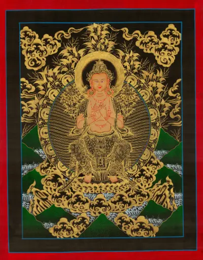 [3198] Maitreya Thangka