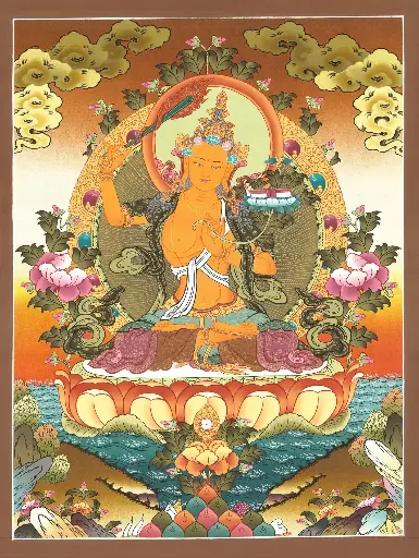 [2584] Manjushri Thangka