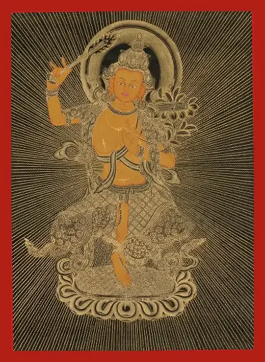[0522] Manjushri Thangka