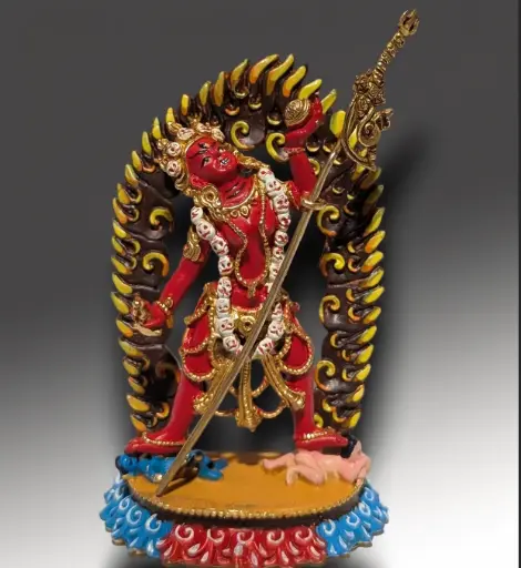 Small Handpainted Vajrayogini Statue